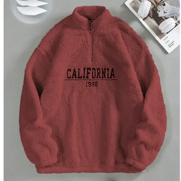 Light Maroon California Sweatshirt