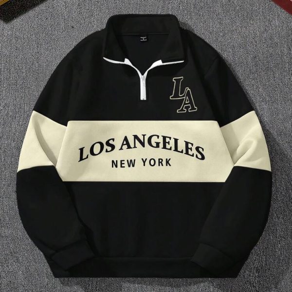 Los Angeles Black Cream Sweatshirt