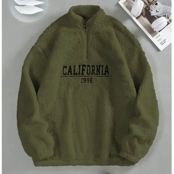 Olive California Sweatshirt