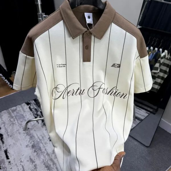 ARC Off White Drop Shoulder Polo