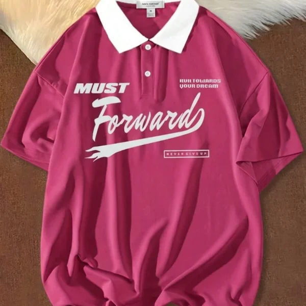 Baby Pink Forward  Polo