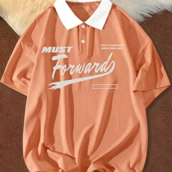 Light Peach Forward  Polo