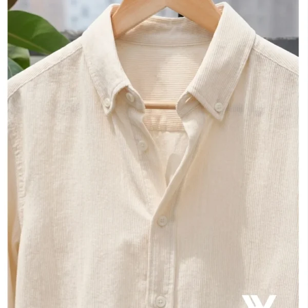 Old Money Cord OFF white Shirt